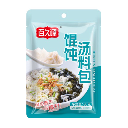 百久源馄饨汤料包60g（6g*10包）