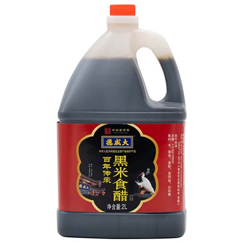 大咸德百年传承黑米醋2L