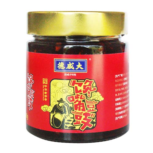 大咸德馋嘴豆豉380g